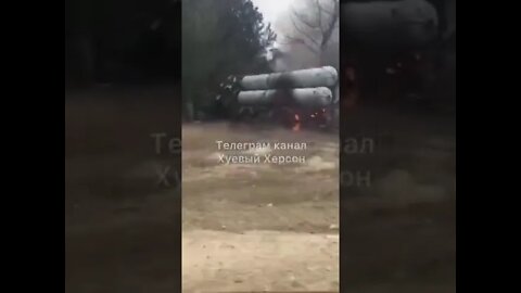 S-300 on fire, a couple careless drives, watching