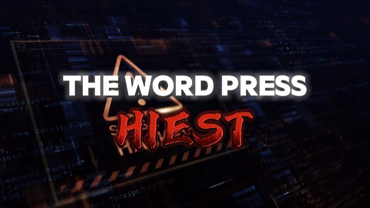 The Great WordPress Heist: A Humorous Take on a Serious Vulnerability