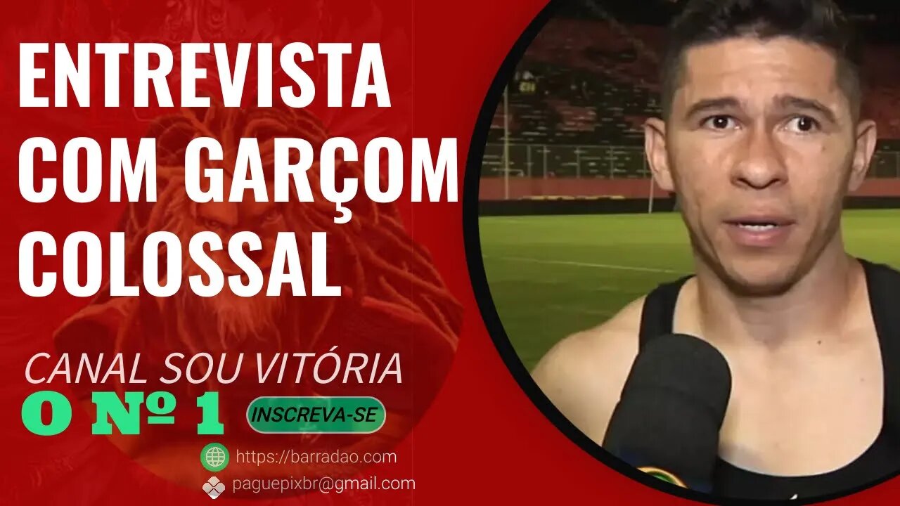 Confira a entrevista com Osvaldo após o jogo de ontem #vitoria2x0guarani