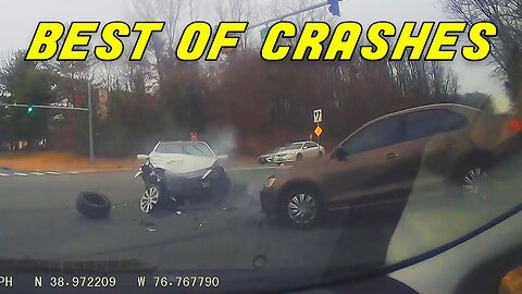 INSANE CAR CRASHES COMPILATION | BEST OF USA & Canada Accidents and Bad Drivers 2023