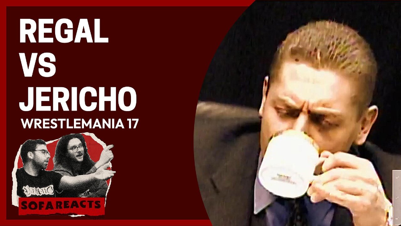 WrestleMania XVII - Chris Jericho vs William Regal live reaction video