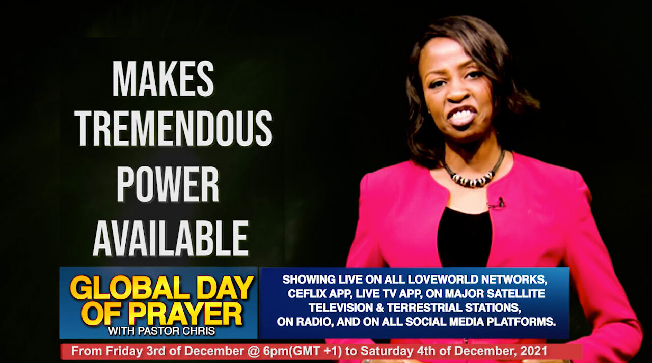 10 Days To Go! - Global Day of Prayer with Pastor Chris | Friday, December 3, 2021