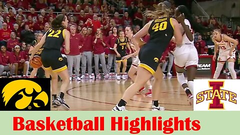 #4 Iowa vs Iowa State Women Basketball Game Highlights 12 6 2023