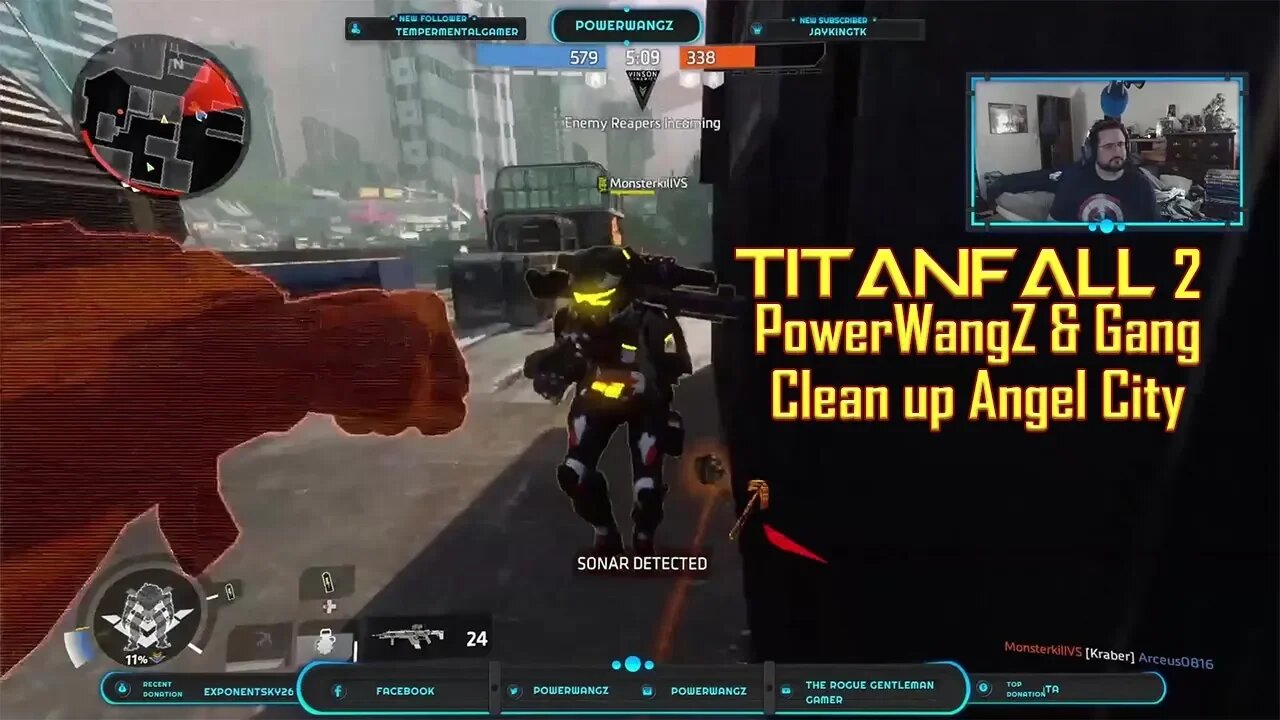 Titanfall 2 Full Match Cleaning up Angel City