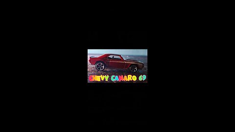 Hot wheels chevy camaro 69 diecast wow