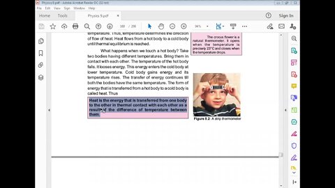 PHYSICS Class 9th Lecture#1 CH#8Temperature and heat PART I