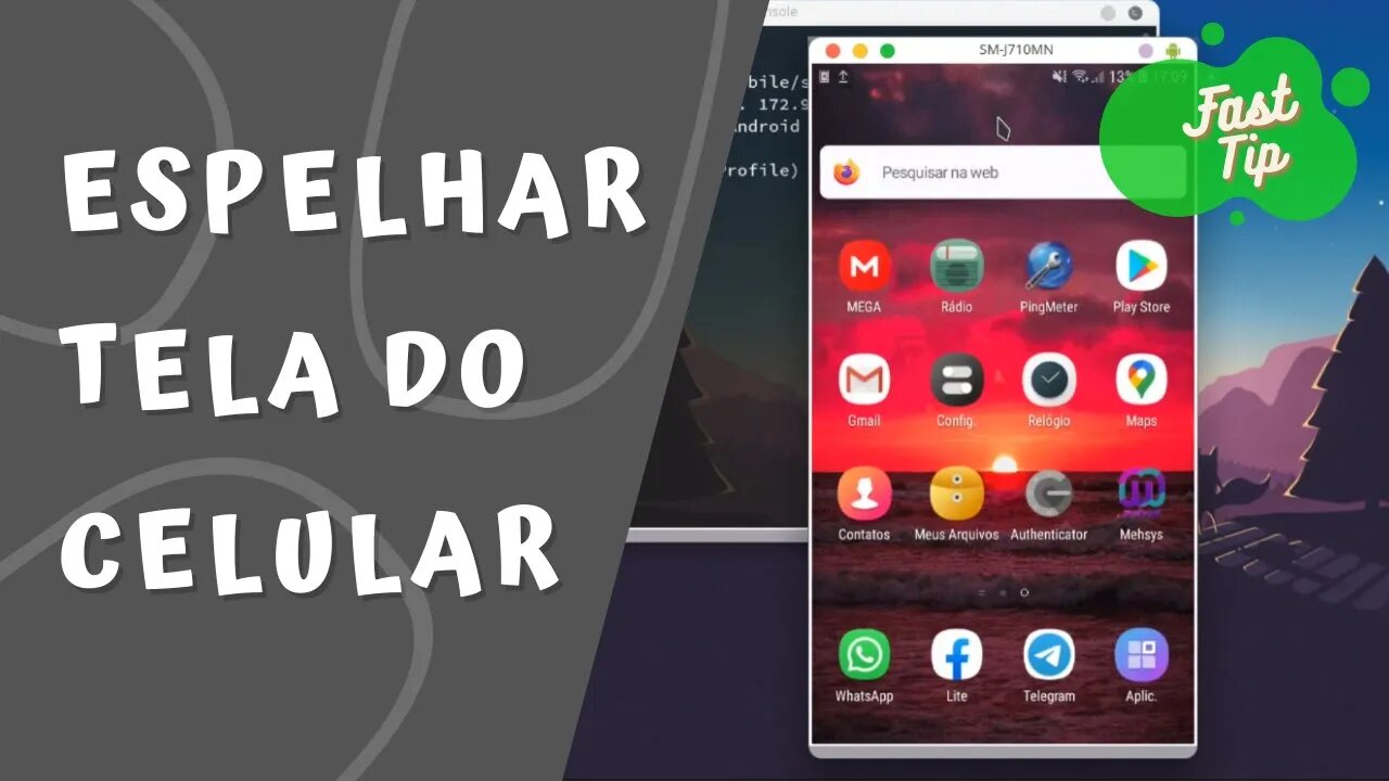 Melhor maneira de ESPELHAR a tela do CELULAR no PC