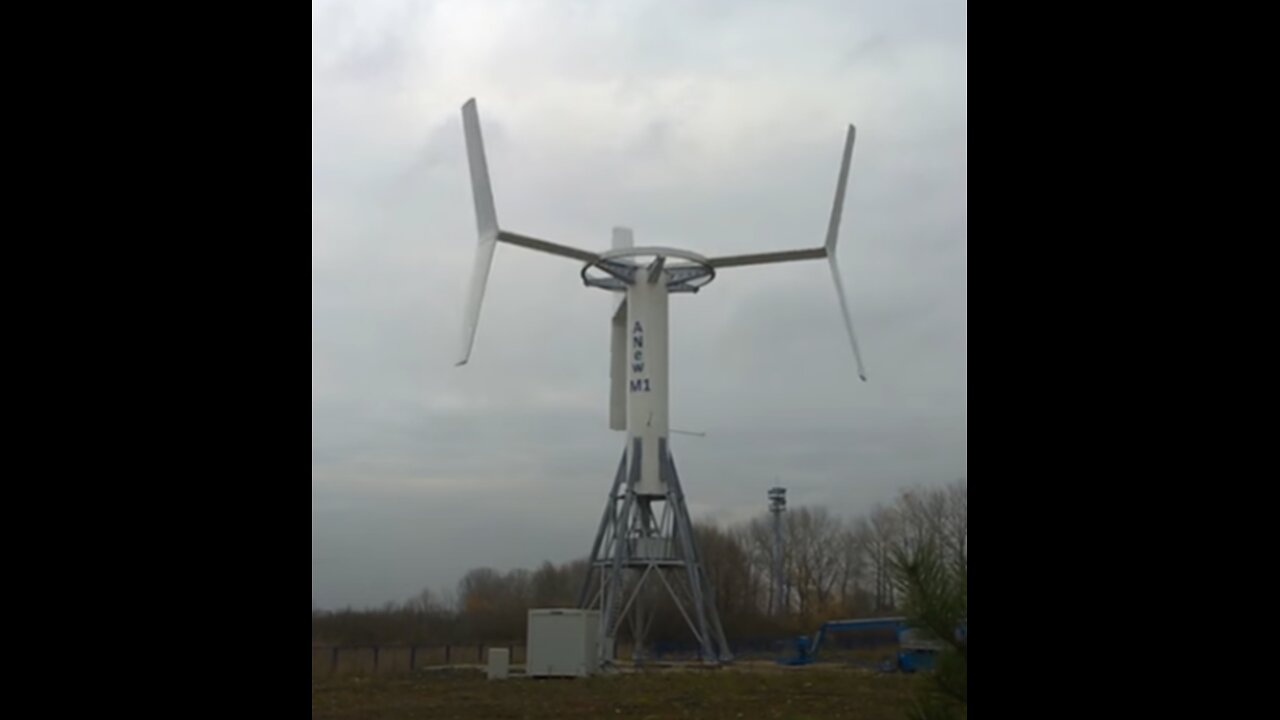 200kW Vertical Wind Turbine ANEW M1 - POLAND