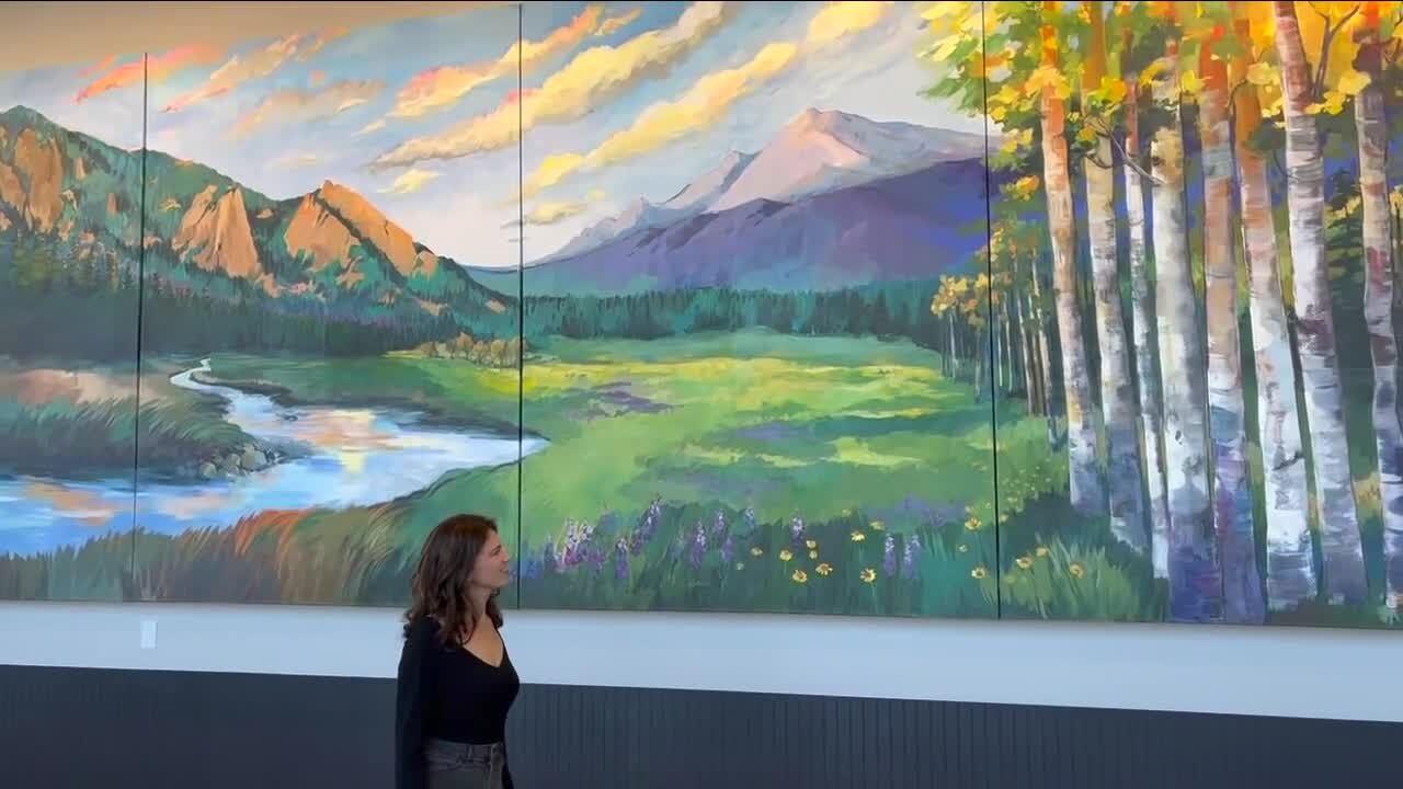 Boulder artist speaks on massive mural sitting in front of Table Mesa King Soopers