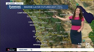 ABC 10News Pinpoint Weather with Meteorologist Megan Parry