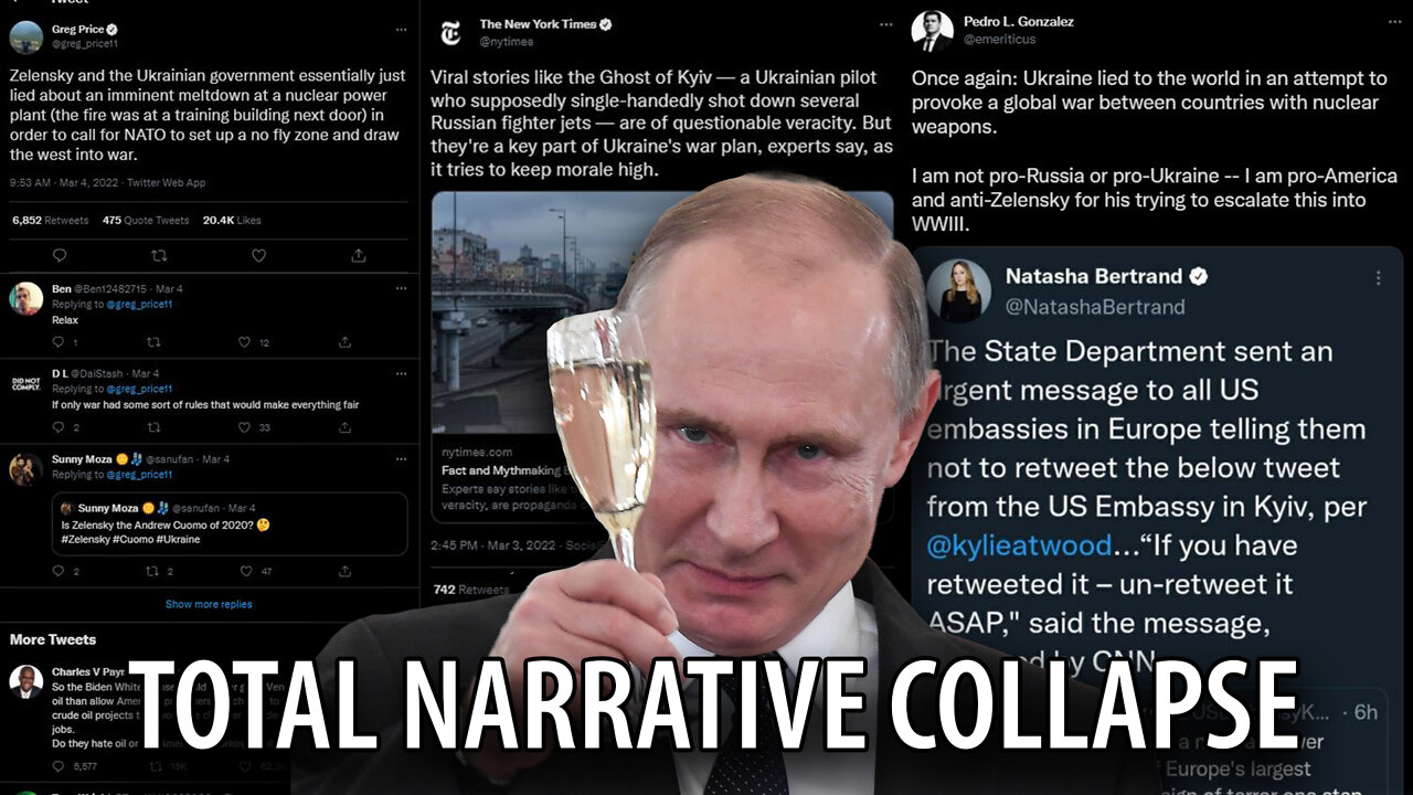 Ukraine Caught RED HANDED in Lies, Total Media Narrative COLLAPSE