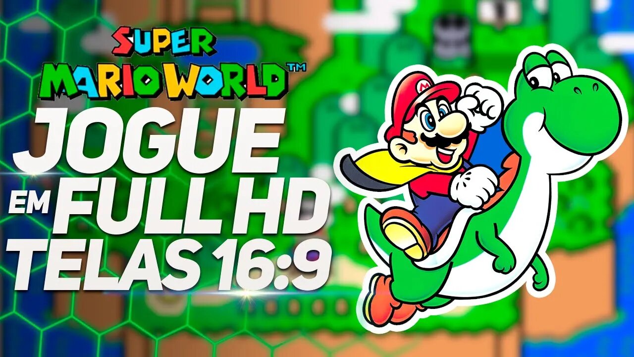 Super Mario World em WIDESCREEN NO PC