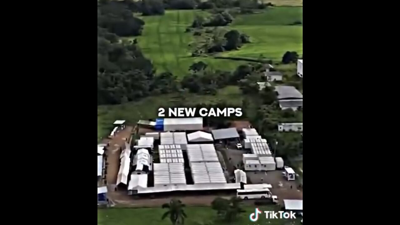 TWO NEW ILLEGAL GAZA MIGRANT CAMPS🇰🇼🥷🎪🛗⚠️BEING SITUATED IN AMERICA🏴🥷🎪🛃🎟️🛗🐚⚠️💫