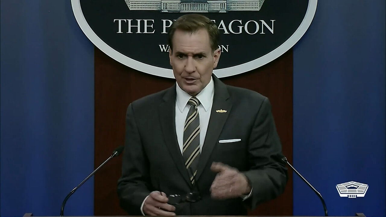 Pentagon Press Secretary Holds Briefing