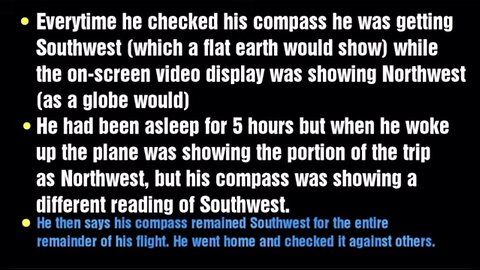 Max Igan;s Santiago to Auckland Flight on Flat Earth