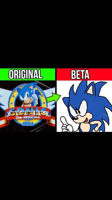 NOVO Sonic BETA KAWARINO e SEUS SEGREDOS REVELADOS #shorts