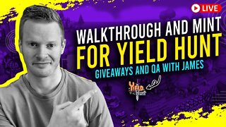 LIVE Walkthrough of Yieldhunt Chapter 2 - Also QA with James!