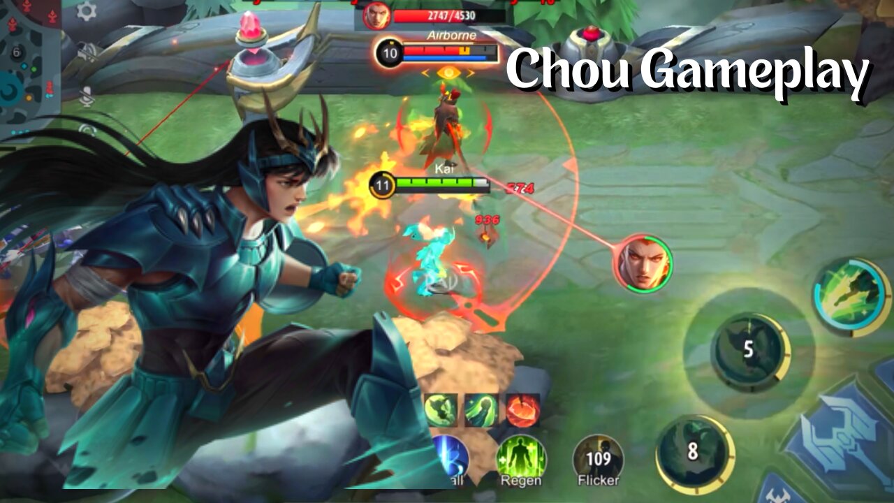 Chou Gameplay || Mobile Legends Bang Bang