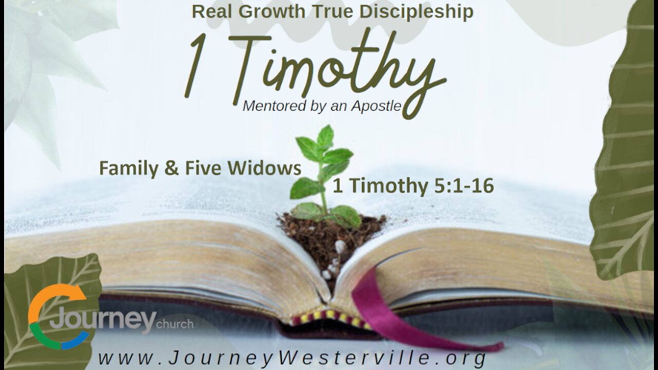 Family & 5 Widows 1 Timothy 5:1-16