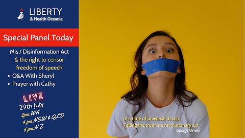 Misinformation Disinformation Act & the right to censor Freedom of Speech