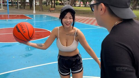 Fierce street basketball