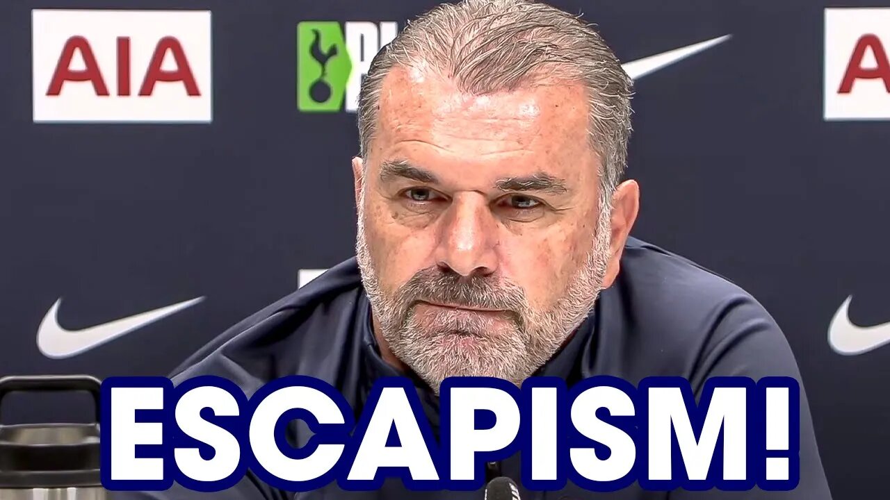 ANGE "Football Is A Form Of ESCAPISM!" Tottenham Vs Fulham [EMBARGOED PRESS CONFERENCE]