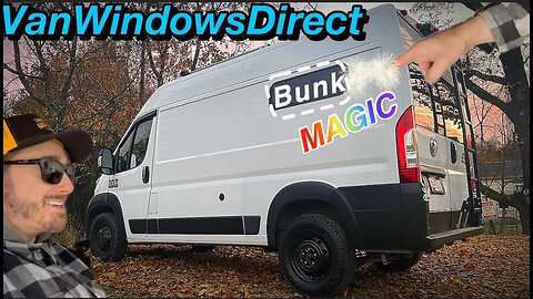 VAN WINDOW DIRECT // Bunk Window Install - NEW!!!