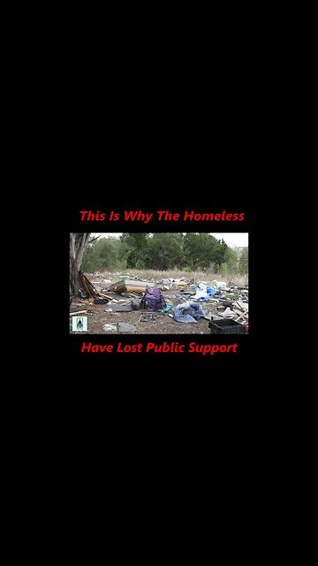 Why The Homeless is Losing Public Support #shorts #short #homeless #homelessness #abandoned