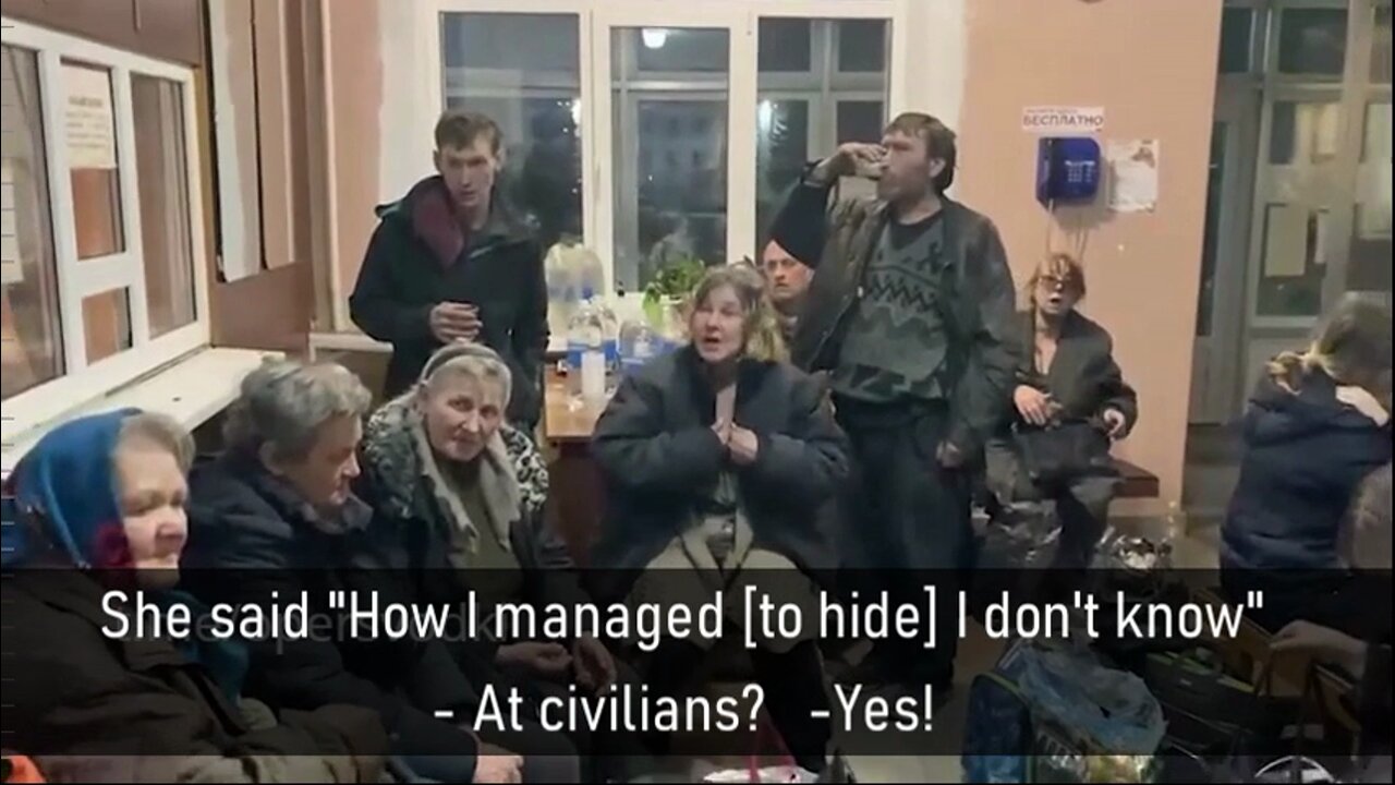 Liberated residents of the Luhansk region tell about the atrocities of the Nazis of the Ukrainian Armed Forces in the city of Popasnaya
