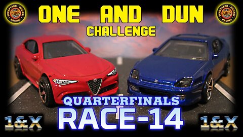RACE-14 SEMIFINALS — 1&X CHALLENGE — Die Cast Racing