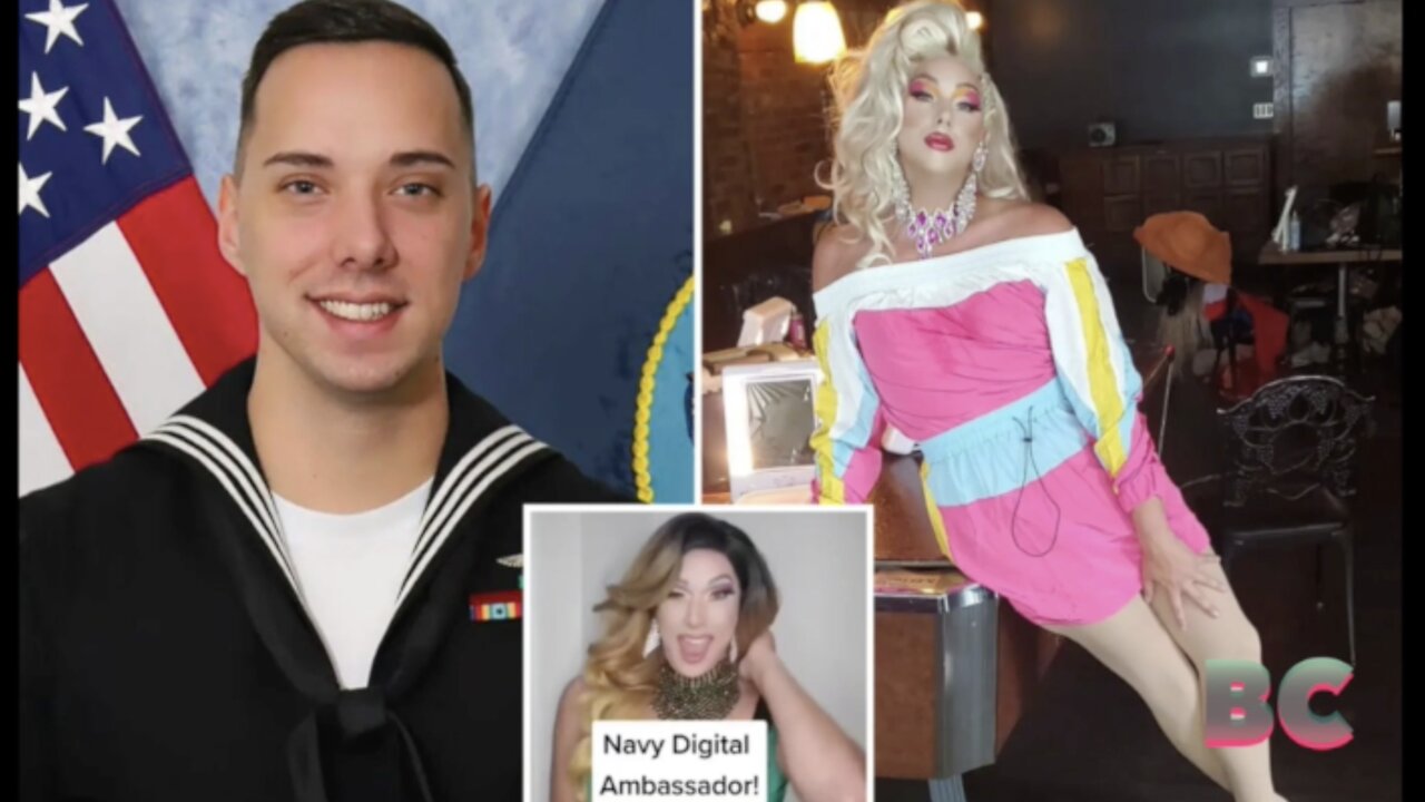Navy hires activy-duty drag queen to be face of recruitment drive