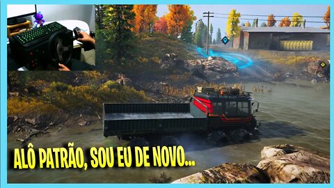 ▶️TINHA TUDO PRA DAR ERRADO - E NO FINAL ... SNOW RUNNER GAMEPLAY LOGITECH G25