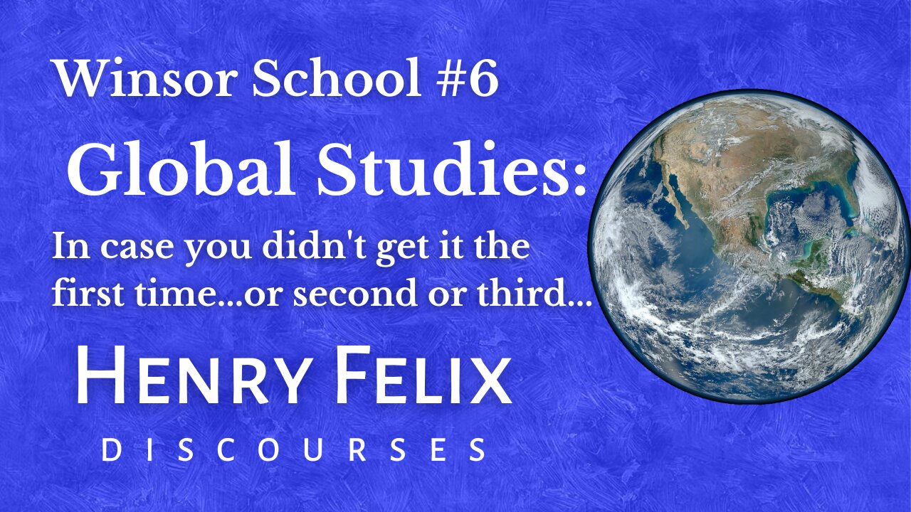 Winsor #6 | Global Studies: Do we need CRT/DEI for this?