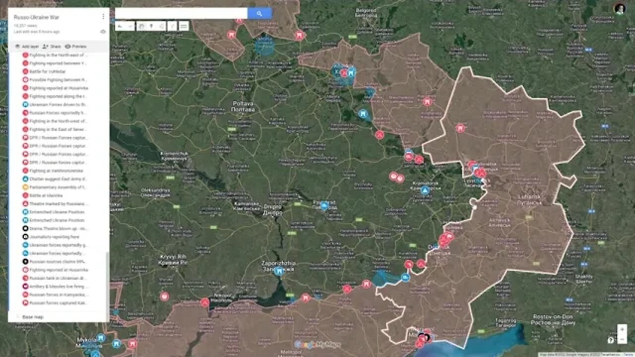 [ Ukraine SITREP ] Day 21 Summary - Fighting near of center Mariupol; Rubizhne cut frm Severodonetsk