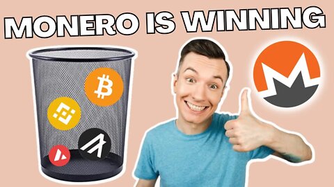 WHY MONERO IS BEATING BITCOIN IN 2022