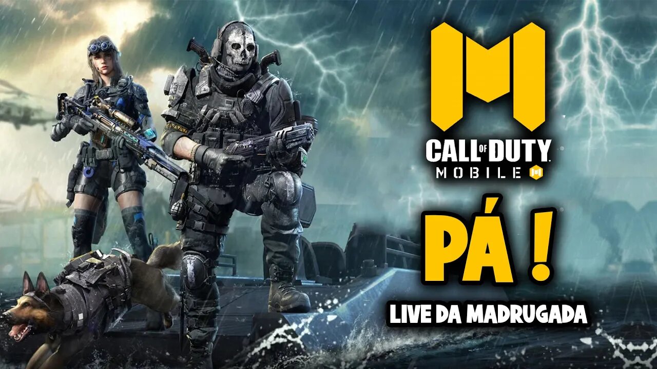 Live Call of Duty Mobile - A primeira faz pá!