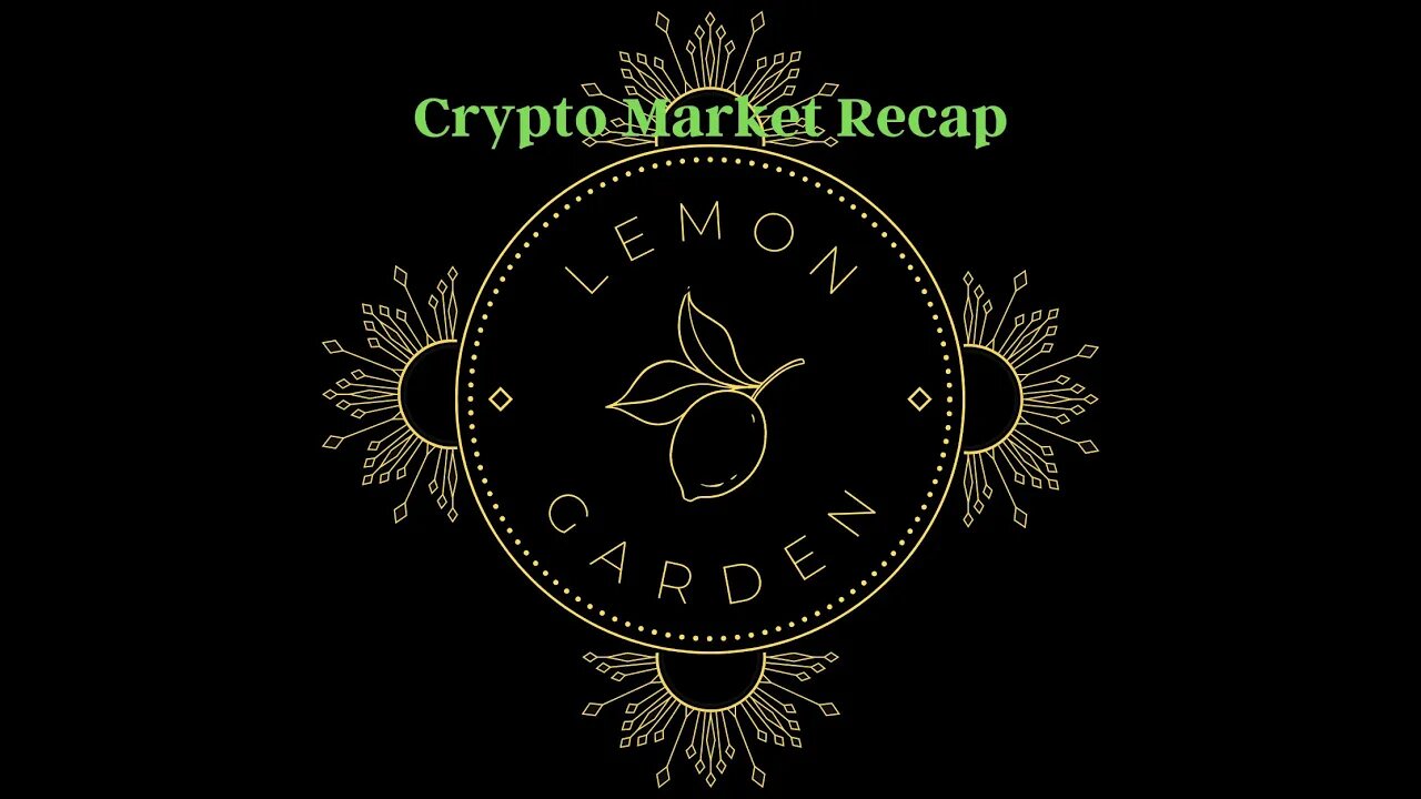 Lemon Garden Crypto Market Recap 07/ 04 /22 The Lemon Garden has won over 90% of our trades so far!