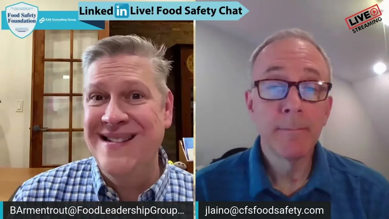 Episode 78: Food Safety Chat - Live! 060322