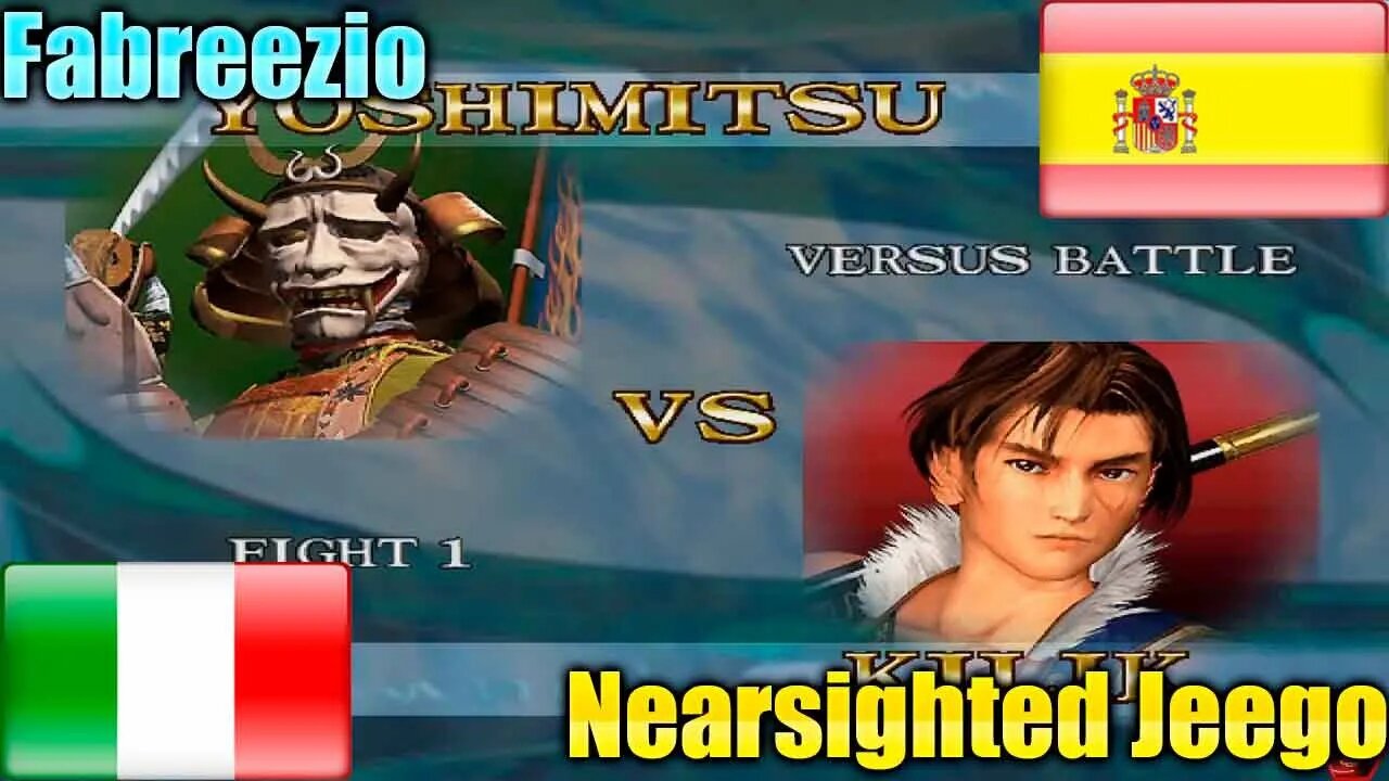 Soulcalibur (Fabreezio Vs. Nearsighted Jeego) [Italy Vs. Spain]