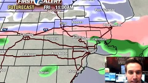 Wintry mix overnight