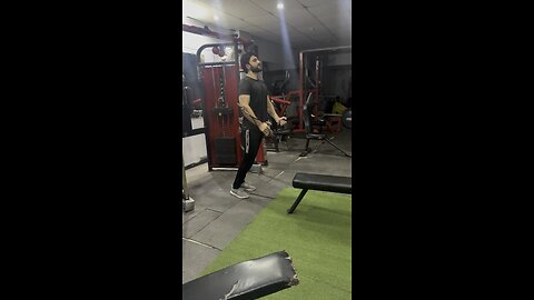 Lower Chest Cable Cross Exercise