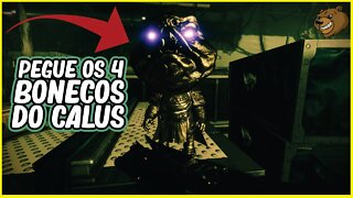 DESTINY 2 │ PEGUE AS 4 REPRESENTAÇÕES DE CALUS (BONECOS) LOCALIZAÇÃO!