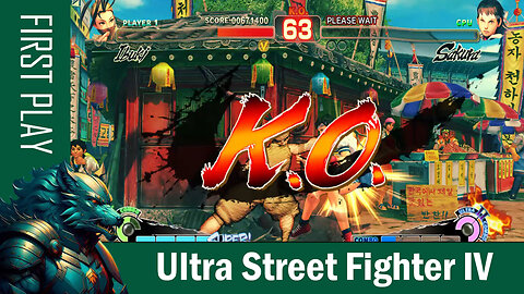 Blame It On Ibuki | Ultra Street Fighter IV (2014) | First Play (PS4)