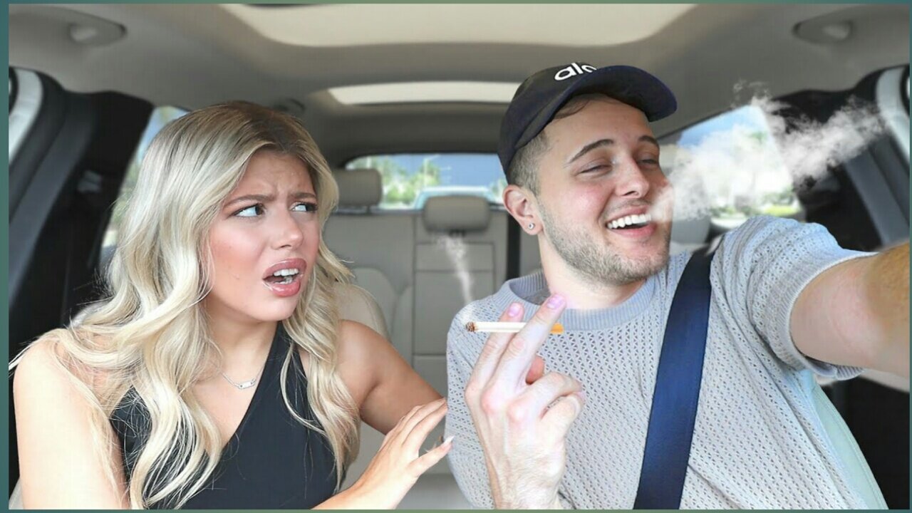 SMOKING PRANK ON ANGRY FIANC&Eacute;!! GONE WRONG