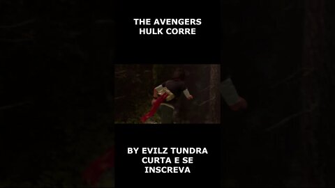 THE AVENGERS HULK CORRE#shorts