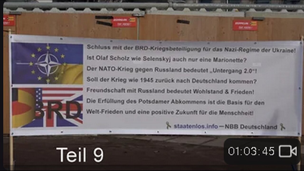 Kundgebung gegen den NATO-Krieg gegen Russland! Berlin 24. Februar 2024 - Teil 9