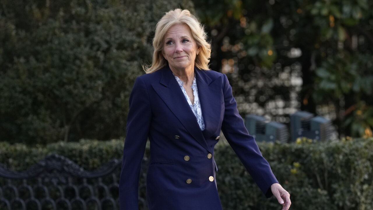 White House: Jill Biden has two cancerous lesions removed