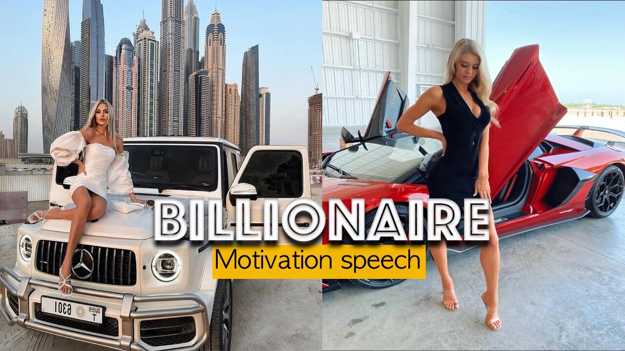 Motivational Speech for Success How to get rich 💰 Powerful Visualization 'I AM RICH'