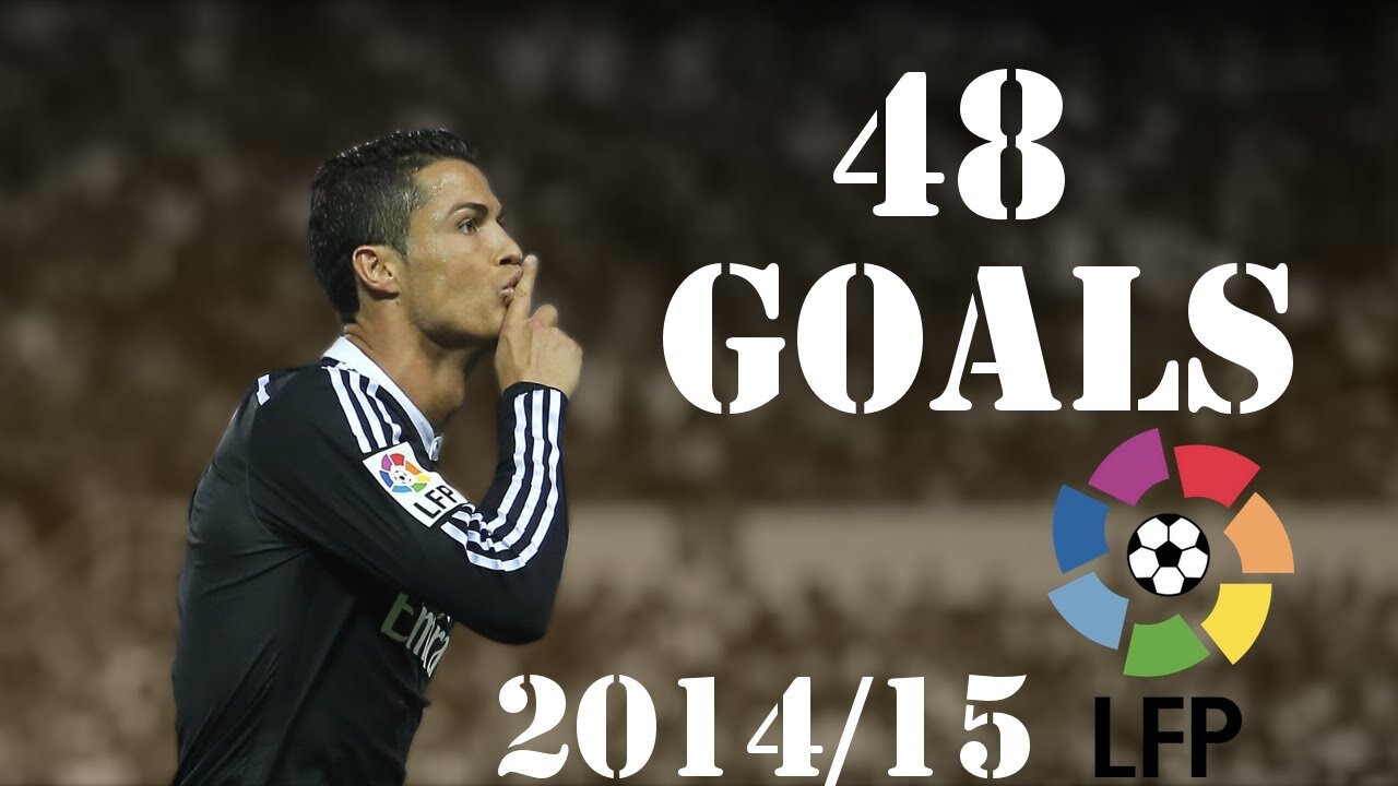 Cristiano Ronaldo all 48 goals in La Liga in 2014/2015