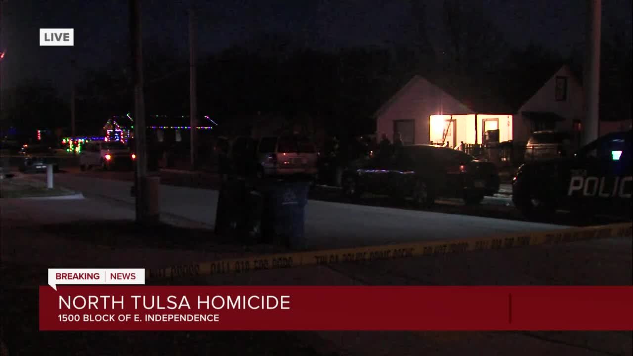 Homicide investigation in north Tulsa neighborhood